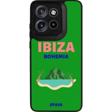 Motorola Moto S50 Case Hülle - Silikon schwarz Pop Summer Destination Ibiza