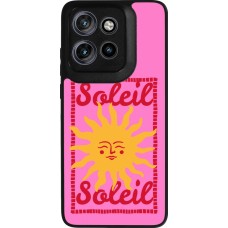 Motorola Moto S50 Case Hülle - Silikon schwarz Sun sun 2026