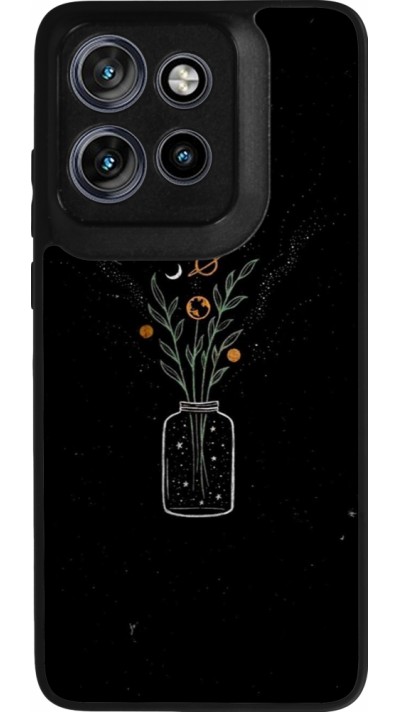 Motorola Moto S50 Case Hülle - Silikon schwarz Vase black