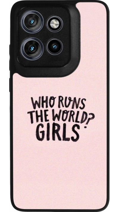 Coque Motorola Moto S50 - Silicone rigide noir Womens day 2026 3