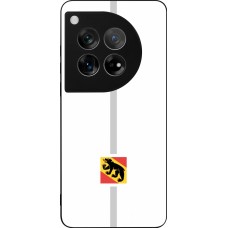 OnePlus 12 Case Hülle - Silikon schwarz Kanton BE weiss