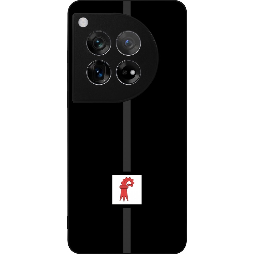 OnePlus 12 Case Hülle - Silikon schwarz Kanton BL schwarz