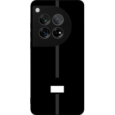 OnePlus 12 Case Hülle - Silikon schwarz Kanton FR schwarz