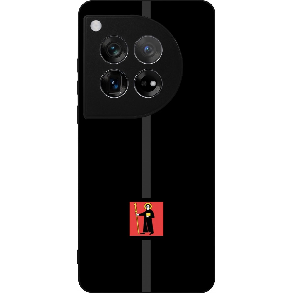 OnePlus 12 Case Hülle - Silikon schwarz Kanton GL schwarz