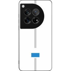 OnePlus 12 Case Hülle - Silikon schwarz Kanton LU weiss