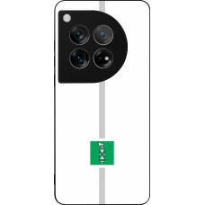 OnePlus 12 Case Hülle - Silikon schwarz Kanton SG weiss