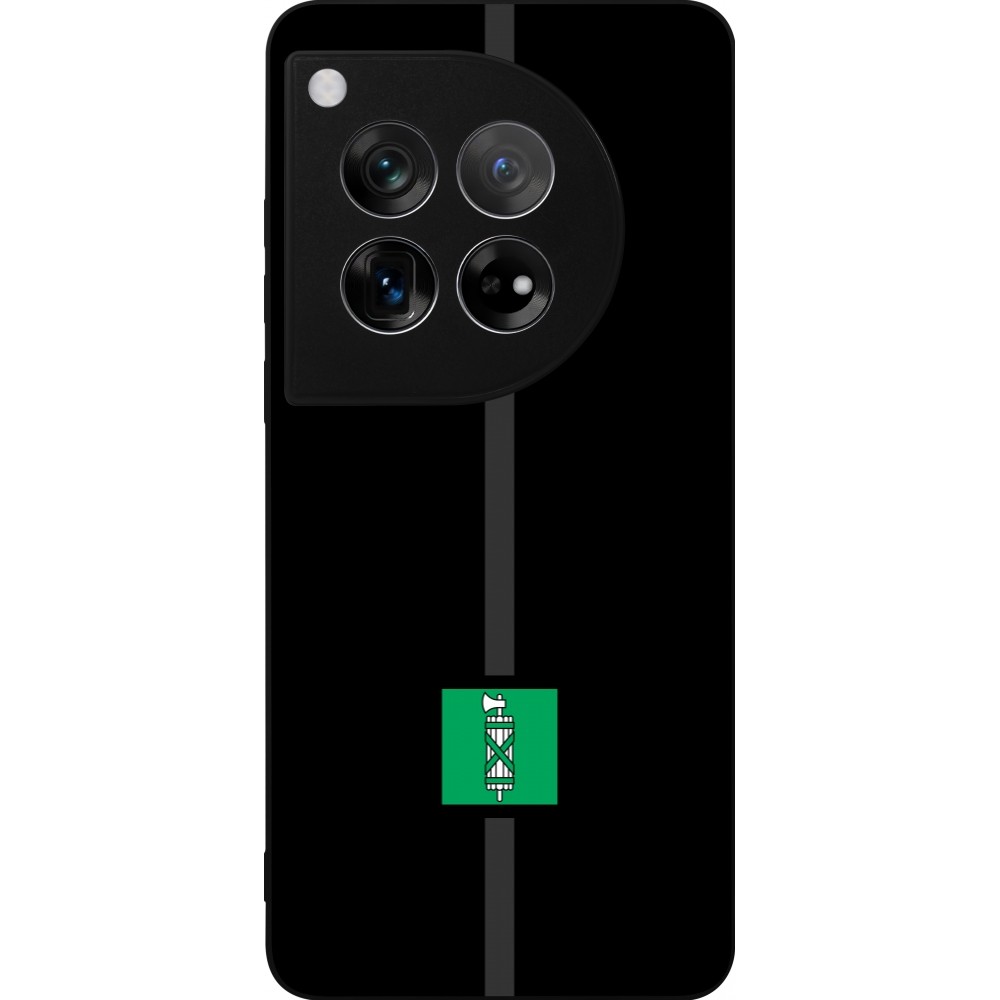 OnePlus 12 Case Hülle - Silikon schwarz Kanton SG schwarz