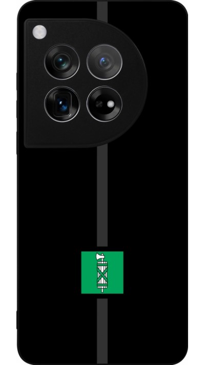 OnePlus 12 Case Hülle - Silikon schwarz Kanton SG schwarz