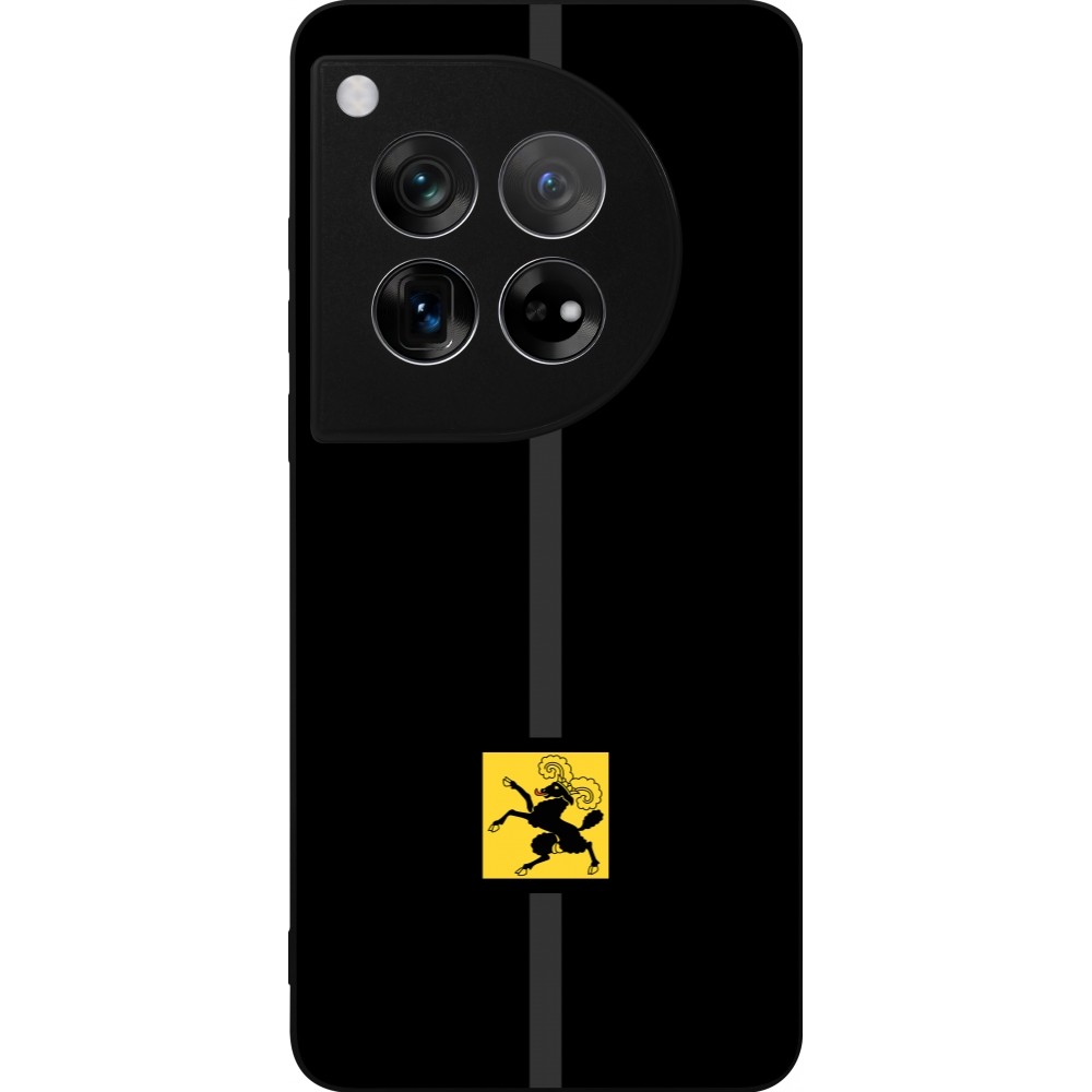 OnePlus 12 Case Hülle - Silikon schwarz Kanton SH schwarz