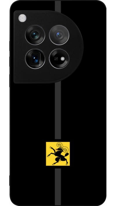 OnePlus 12 Case Hülle - Silikon schwarz Kanton SH schwarz