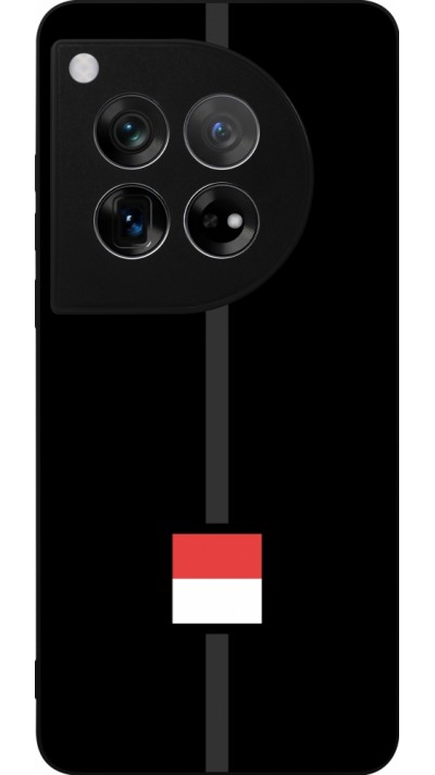OnePlus 12 Case Hülle - Silikon schwarz Kanton SO schwarz