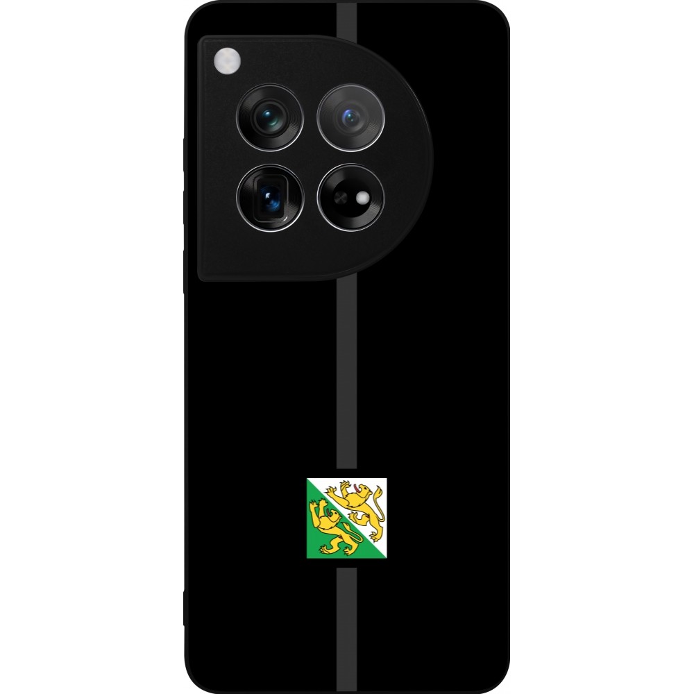 OnePlus 12 Case Hülle - Silikon schwarz Kanton TG schwarz