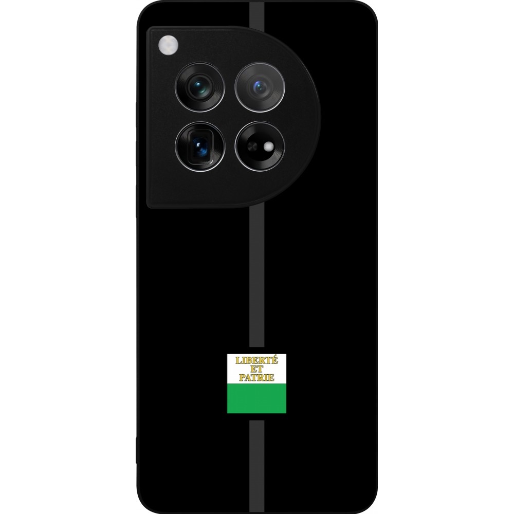 OnePlus 12 Case Hülle - Silikon schwarz Kanton VD schwarz