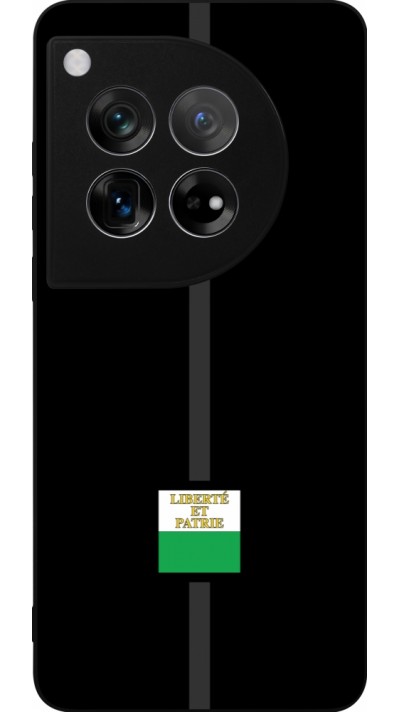 OnePlus 12 Case Hülle - Silikon schwarz Kanton VD schwarz