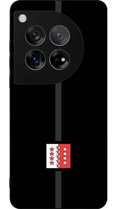 OnePlus 12 Case Hülle - Silikon schwarz Kanton VS schwarz
