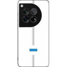 OnePlus 12 Case Hülle - Silikon schwarz Kanton ZG weiss