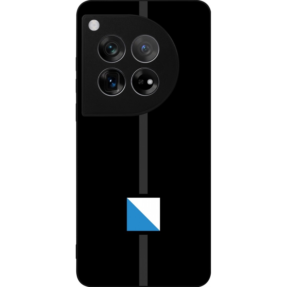 OnePlus 12 Case Hülle - Silikon schwarz Kanton ZH schwarz