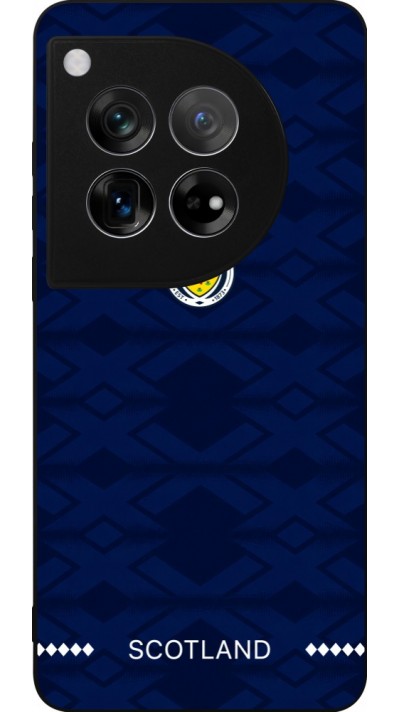 OnePlus 12 Case Hülle - Silikon schwarz Schottland 2026 personalisierbares Fussballtrikot