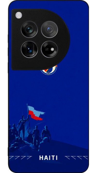 OnePlus 12 Case Hülle - Silikon schwarz Haiti 2026 personalisierbares Fussballtrikot