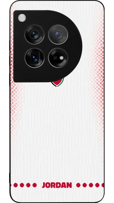 OnePlus 12 Case Hülle - Silikon schwarz Jordanien 2026 personalisierbares Fussballtrikot