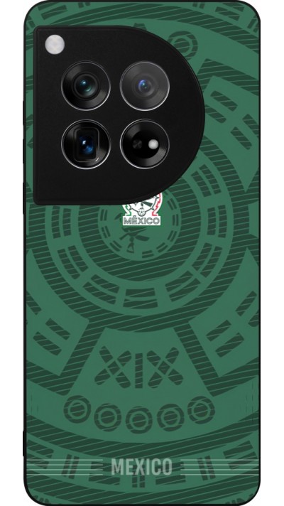 OnePlus 12 Case Hülle - Silikon schwarz Mexiko 2026 personalisierbares Fussballtrikot