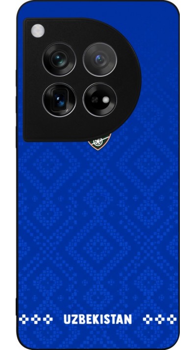 OnePlus 12 Case Hülle - Silikon schwarz Usbekistan 2026 personalisierbares Fussballtrikot