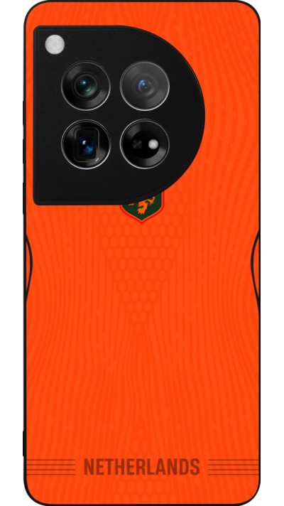 OnePlus 12 Case Hülle - Silikon schwarz Niederlande 2026 personalisierbares Fussballtrikot