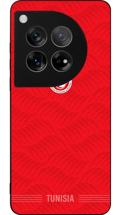 OnePlus 12 Case Hülle - Silikon schwarz Tunesien 2026 personalisierbares Fussballtrikot
