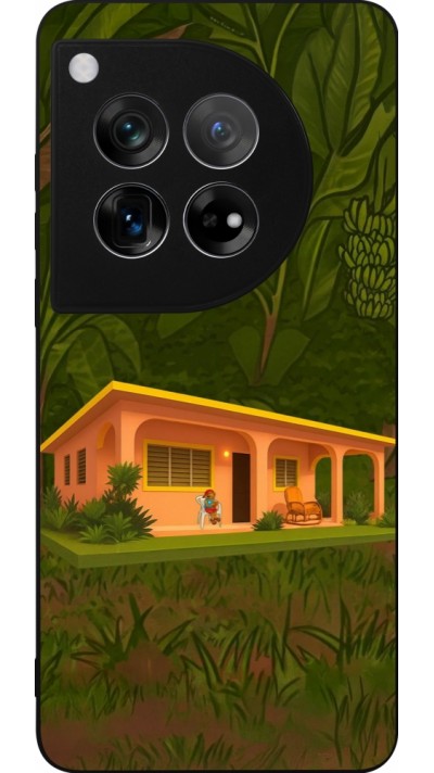 Coque OnePlus 12 - Silicone rigide noir Benitos house DTMF