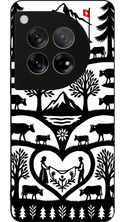 OnePlus 12 Case Hülle - Silikon schwarz Poya Schweiz 2