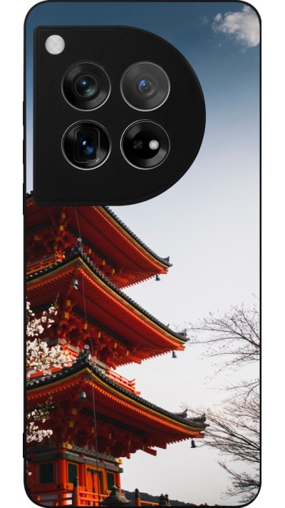 OnePlus 12 Case Hülle - Silikon schwarz Spring 23 Japan
