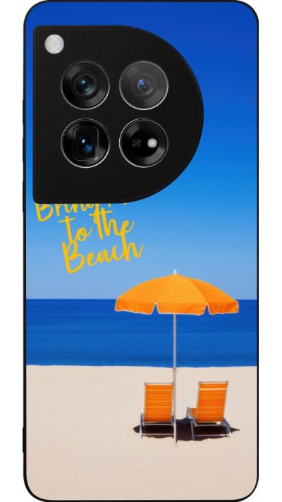 OnePlus 12 Case Hülle - Silikon schwarz Summer 2025 Bring me to the beach