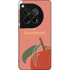 OnePlus 12 Case Hülle - Silikon schwarz Summer 2025 Hello summer
