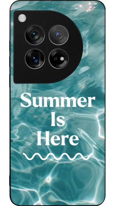 OnePlus 12 Case Hülle - Silikon schwarz Summer 2025 Summer is here