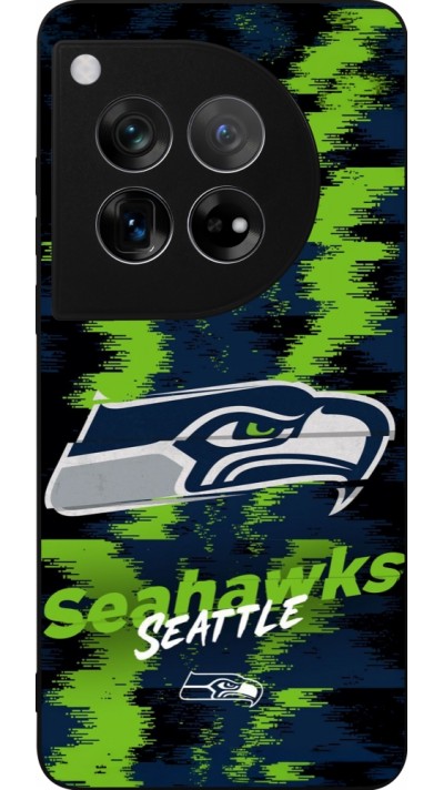 OnePlus 12 Case Hülle - Silikon schwarz Super Bowl 26 Seattle 2