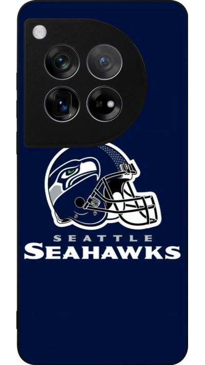 OnePlus 12 Case Hülle - Silikon schwarz Super Bowl 26 Seattle 3