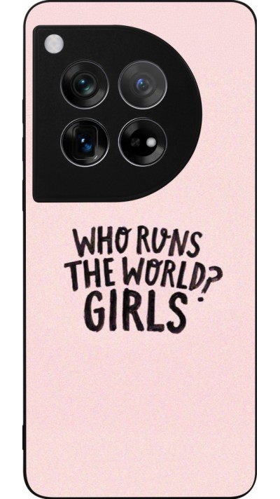 Coque OnePlus 12 - Silicone rigide noir Womens day 2026 3