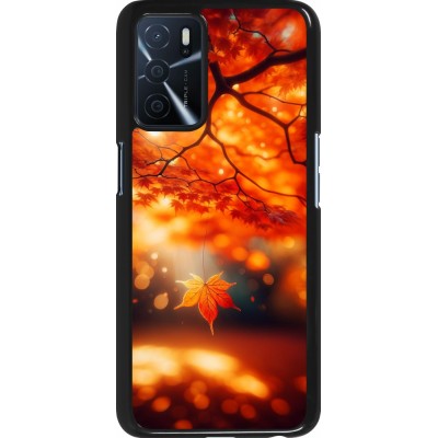 OPPO A16s Case Hülle - Herbst Magisch Orange