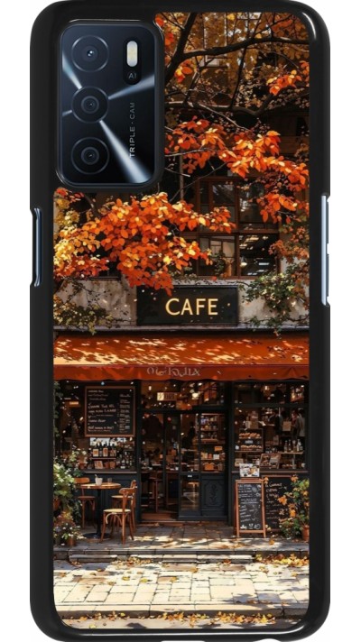 OPPO A16s Case Hülle - Autumn 25 Coffee shop