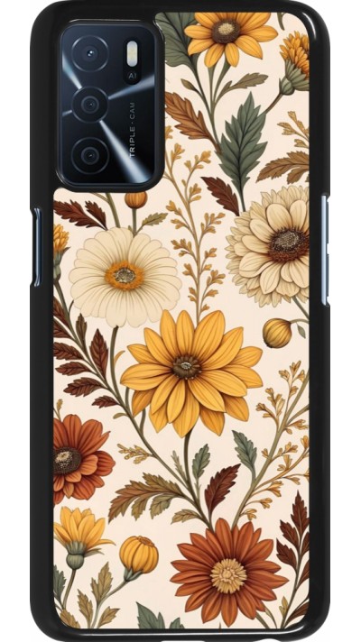 OPPO A16s Case Hülle - Autumn 25 Flower pattern