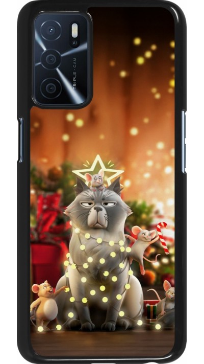 Coque OPPO A16s - Christmas 25 Xmas Cat