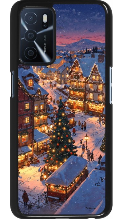 Coque OPPO A16s - Christmas 25 Xmas Village