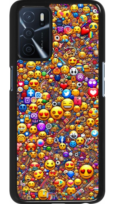 Coque OPPO A16s - Emoji mixed