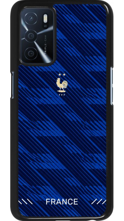 OPPO A16s Case Hülle - Frankreich 2026 personalisierbares Fussballtrikot