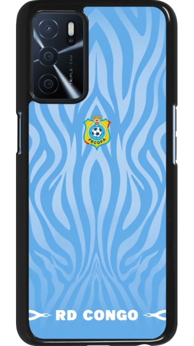 OPPO A16s Case Hülle - Demokratische Republik Kongo 2026 personalisierbares Fussballtrikot