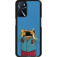 Coque OPPO A16s - Frog with camera DTMF