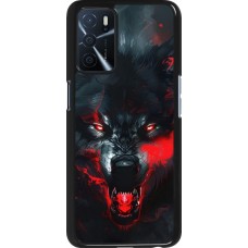 OPPO A16s Case Hülle - Halloween 2024 mad werewolf