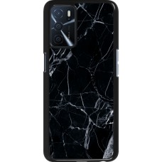 Coque Oppo A16s - Marble Black 01