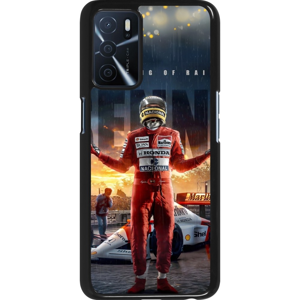 OPPO A16s Case Hülle - Senna The King of Rain