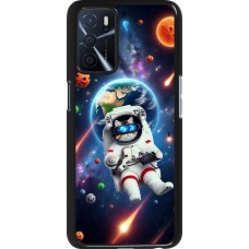 OPPO A16s Case Hülle - VR SpaceCat Odyssee